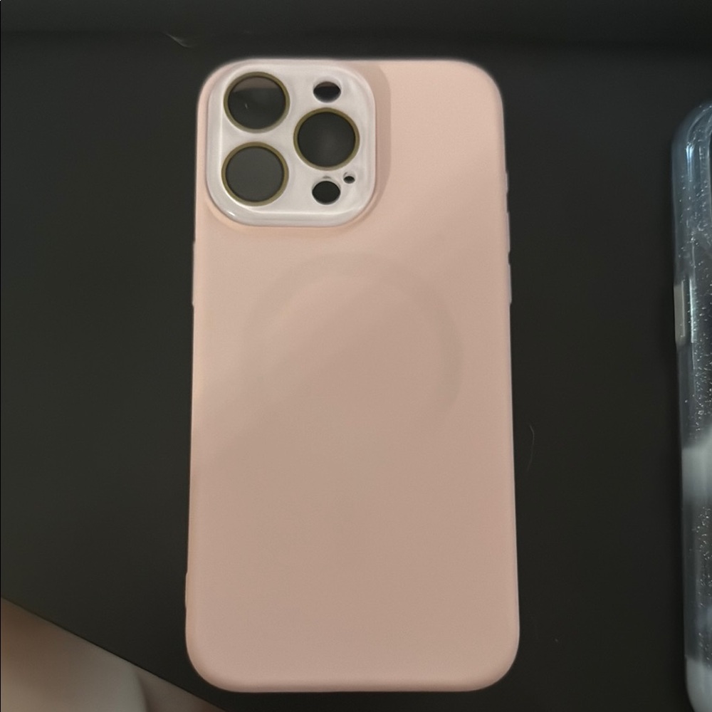 Pink Silicone Phone Case